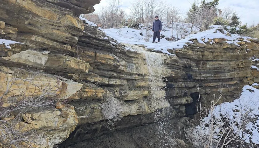 Yağmur Ve Kar, Harput’ta Doğal Şelaleler Oluşturdu