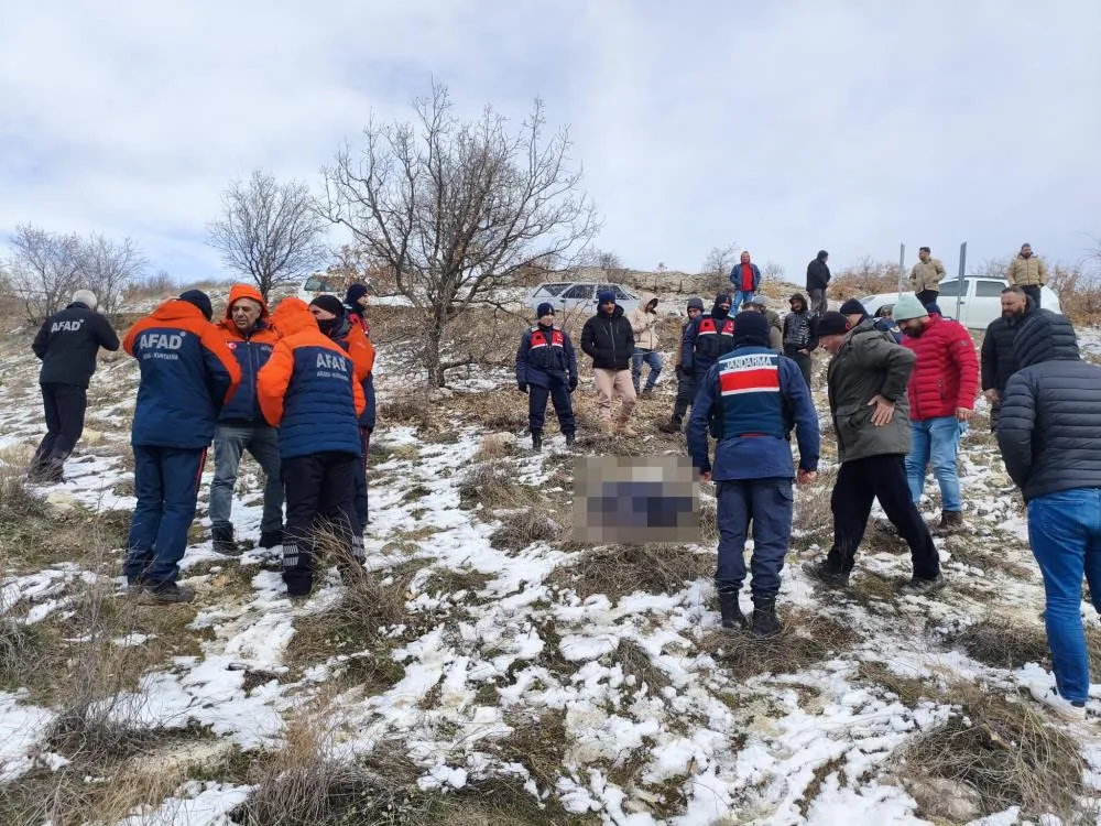 Elazığ'da kayıp yaşlı adamın cesedi bulundu