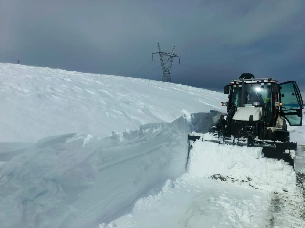 Kapalı köy yolları ulaşıma açıldı
