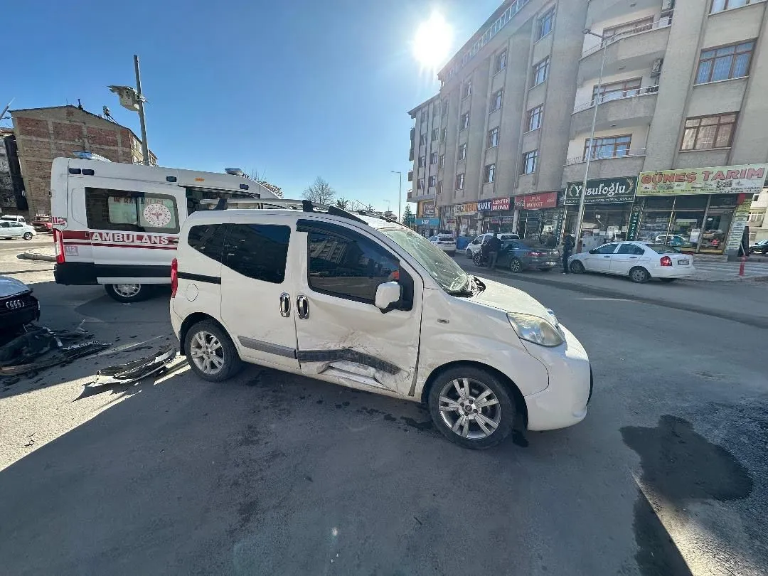 Elazığ’da trafik kazası: 1 yaralı