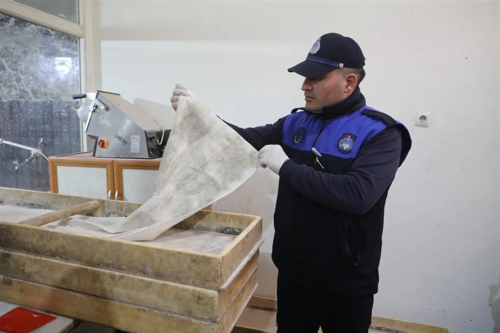 Elazığ’da fırınlar denetlendi